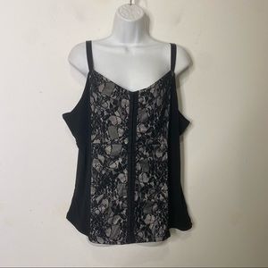Avenue Studio Lace Corset Front Camisole Size 18/20